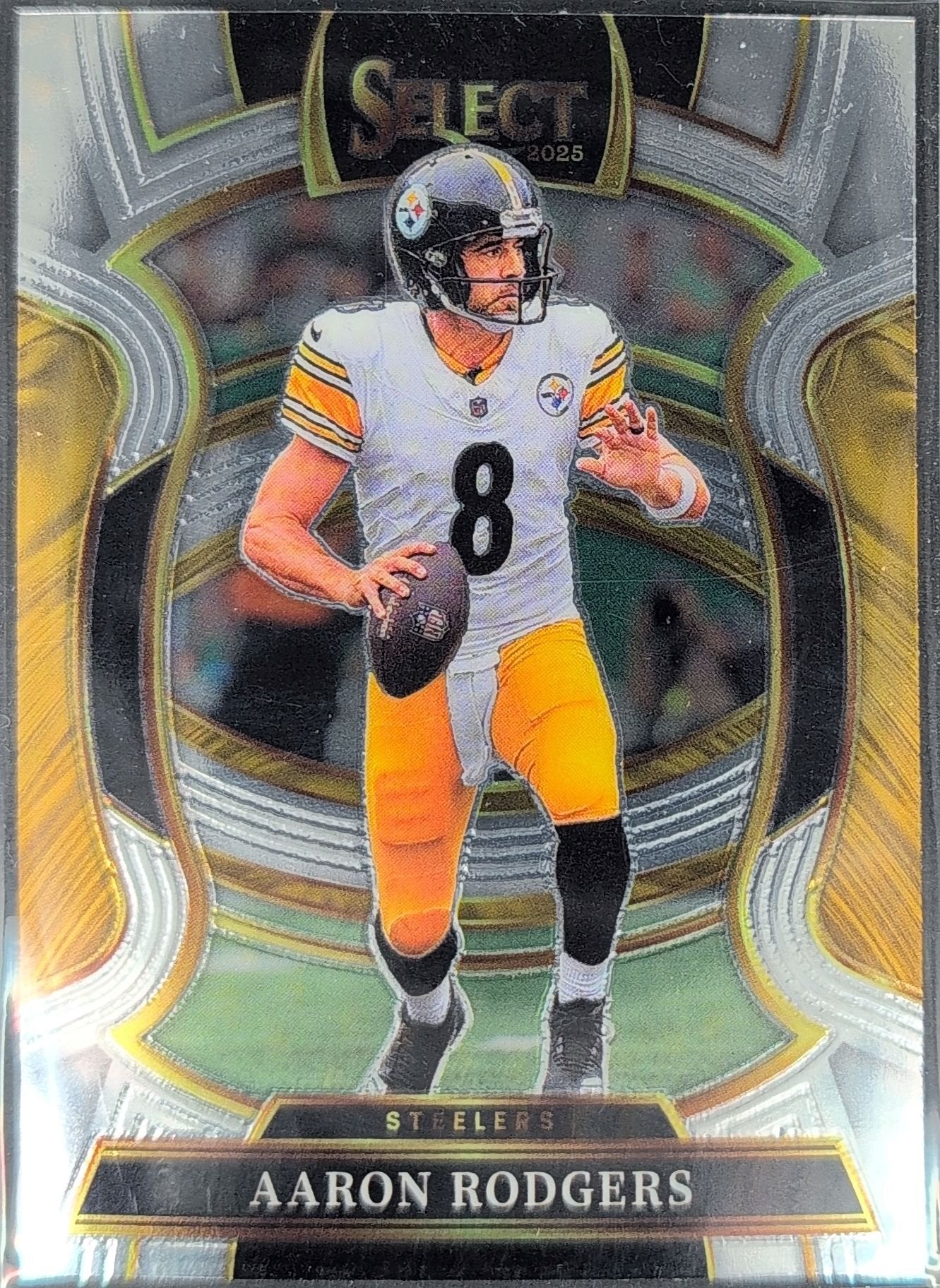 Aaron Rodgers 2025 Panini Select #51 Pittsburgh Steelers - front image