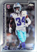 2025 Topps Chrome Shavon Revel Jr. #301 RC Dallas Cowboys front