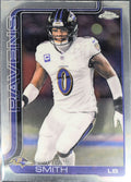 2025 Topps Chrome Roquan Smith #27 Baltimore Ravens front