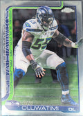 2025 Topps Chrome Olu Oluwatimi #273 Seattle Seahawks front