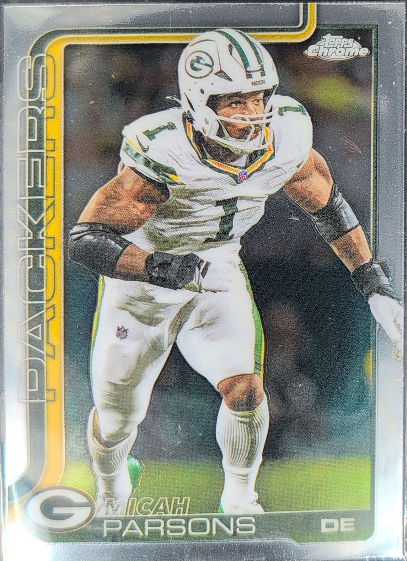 2025 Topps Chrome Micah Parsons #77 Green Bay Packers front