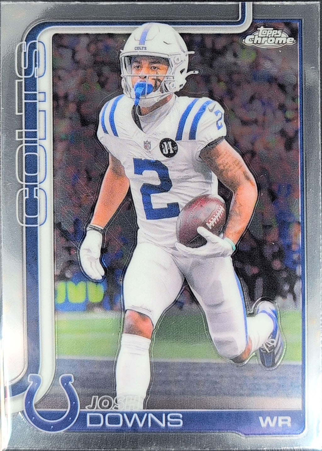 2025 Topps Chrome Josh Downs #127 Indianapolis Colts front