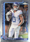 2025 Topps Chrome Calvin Ridley #291 Tennessee Titans front