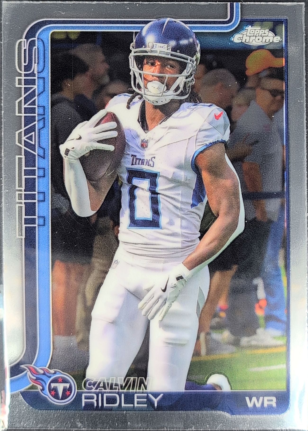 2025 Topps Chrome Calvin Ridley #291 Tennessee Titans front