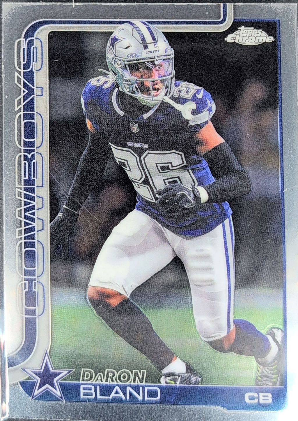 2025 Topps Chrome DaRon Bland #82 Dallas Cowboys front