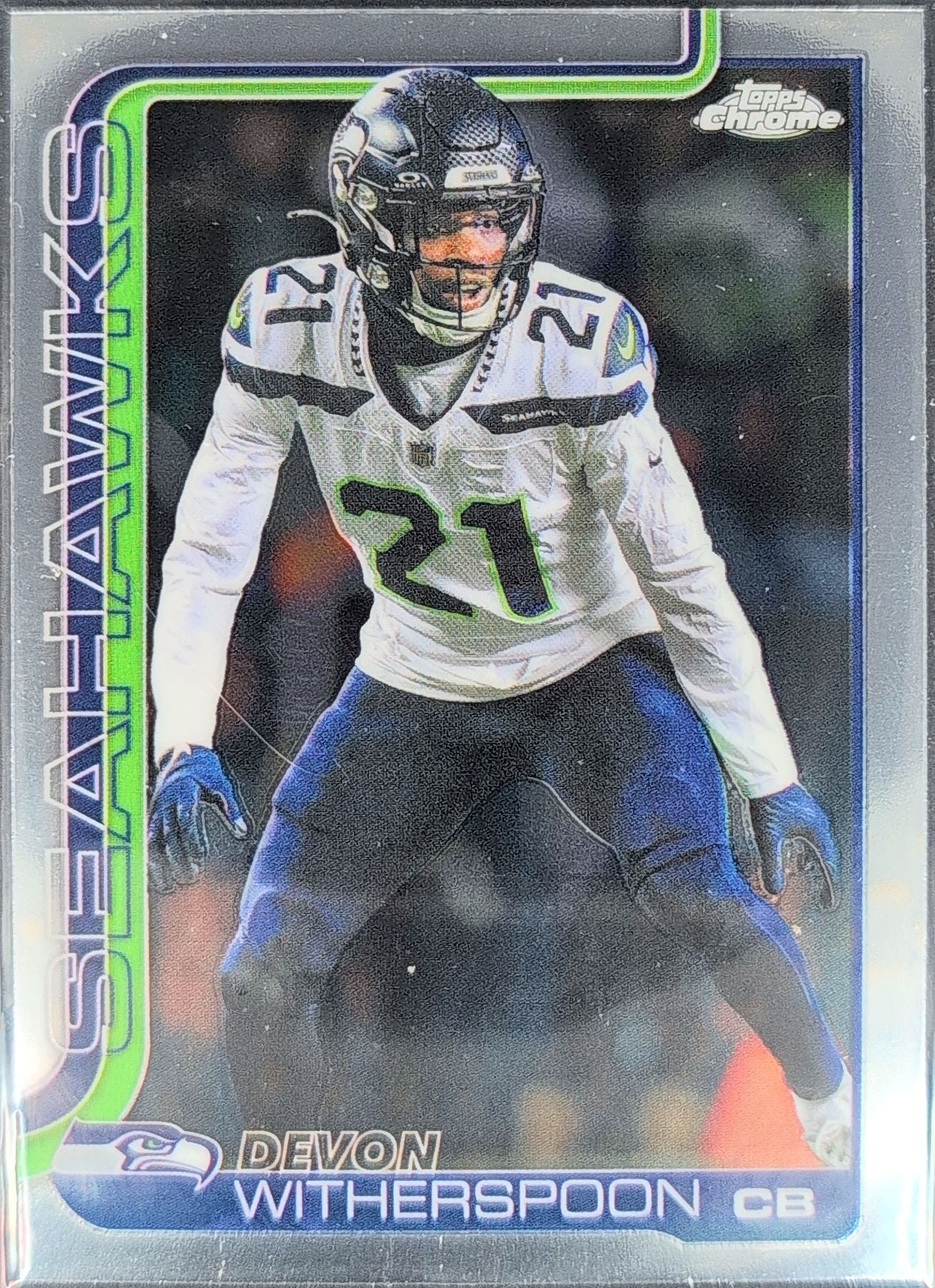 2025 Topps Chrome Devon Witherspoon #277 Seattle Seahawks front