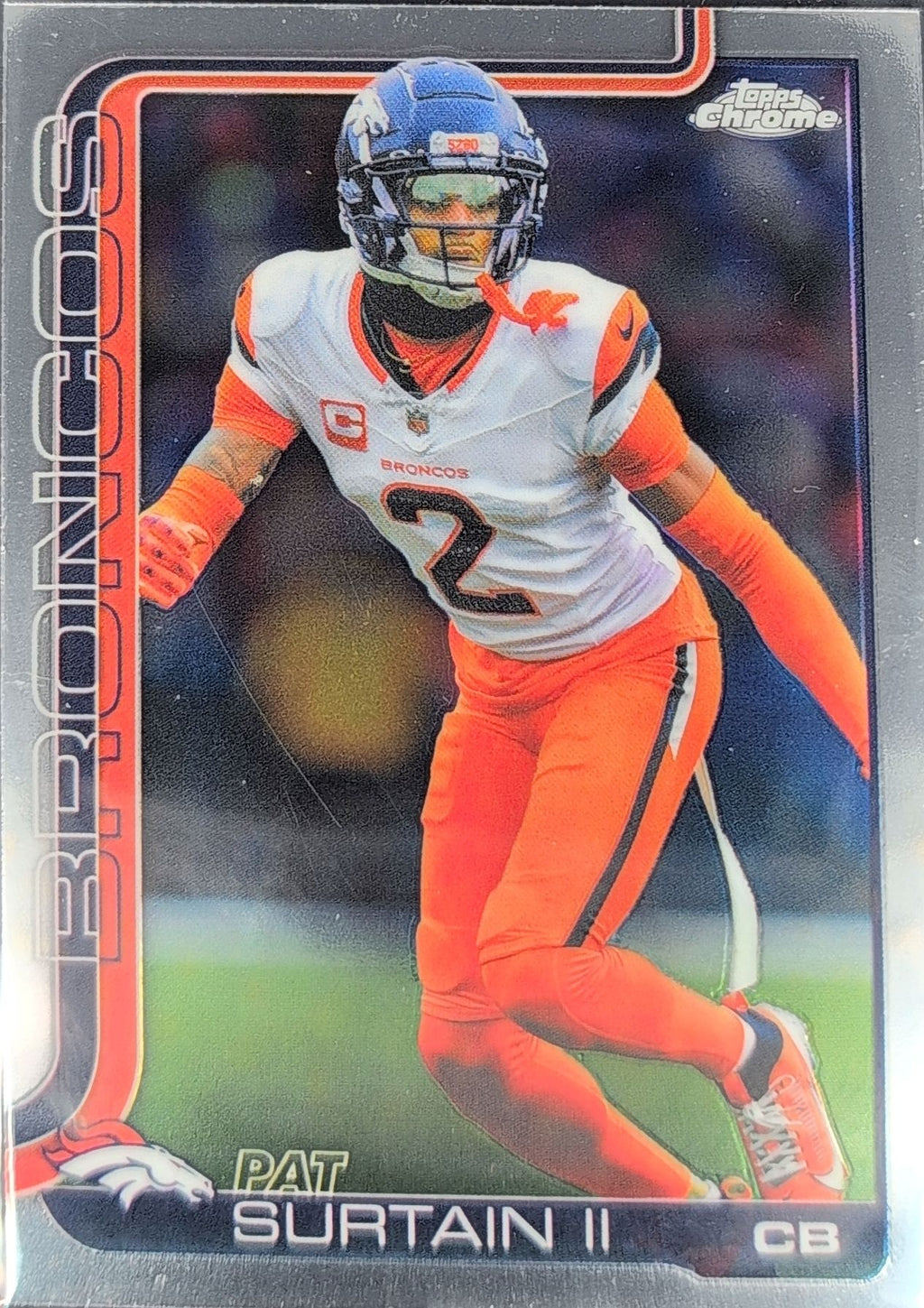 Topps Chrome Pat Surtain II #93 Broncos front