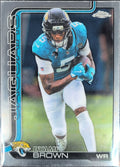 Dyami Brown 2025 Topps Chrome #136 Jacksonville Jaguars - front image