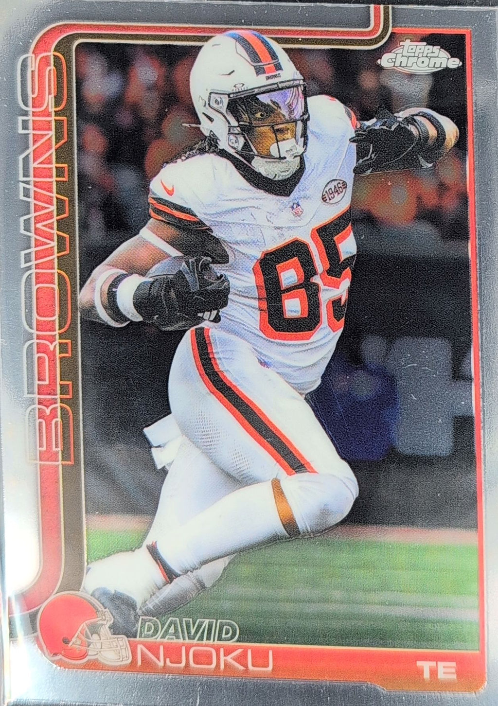 2025 Topps Chrome David Njoku #69 Cleveland Browns front