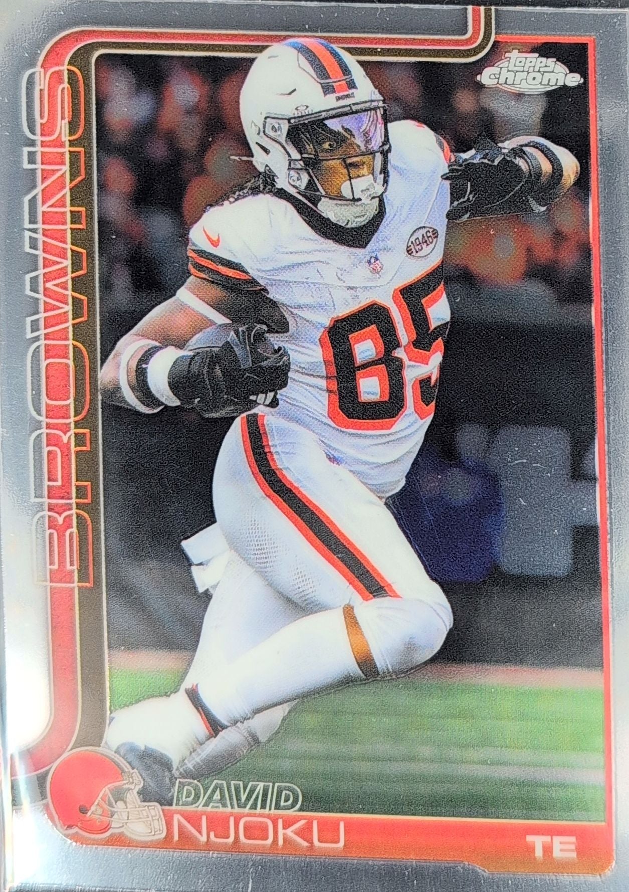 2025 Topps Chrome David Njoku #69 Cleveland Browns front