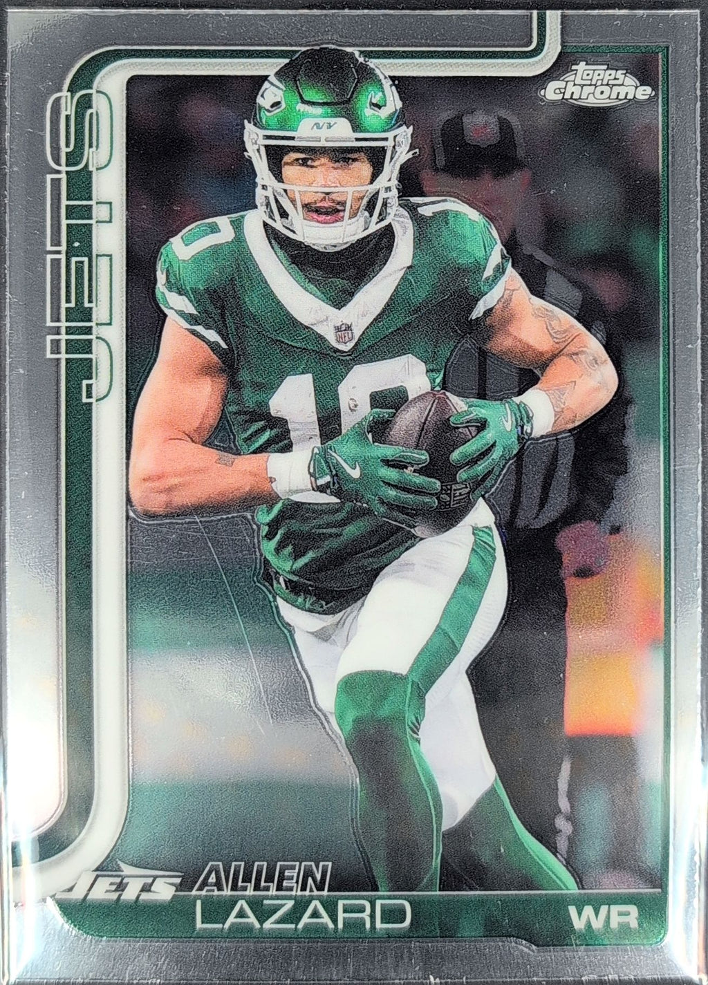 2025 Topps Chrome Allen Lazard #236 New York Jets front