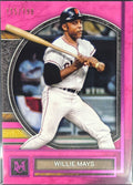 Willie Mays 2025 Topps Museum #18 Pink Sapphire San Francisco Giants #/199