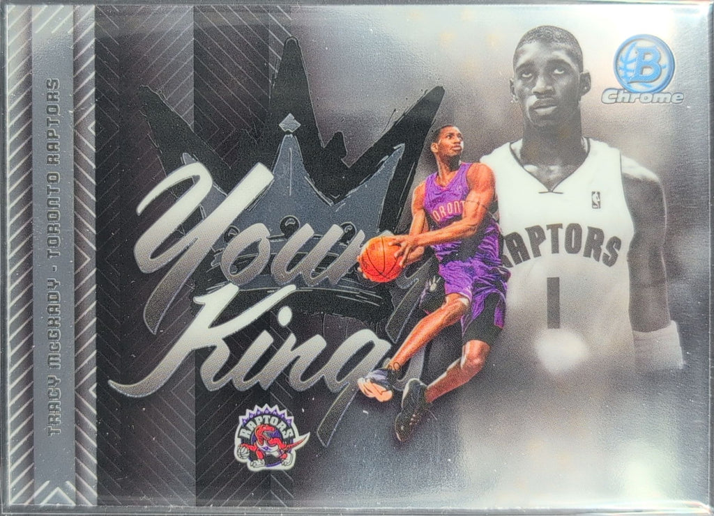 2025-26 Bowman Tracy McGrady #YK-24 Young Kings Toronto Raptors front