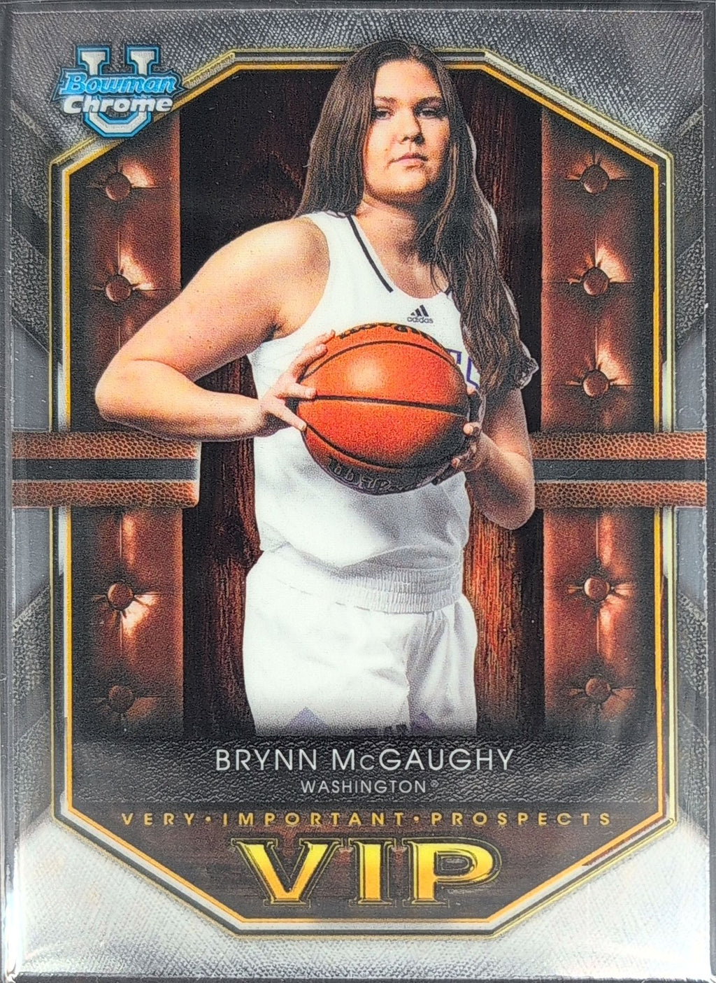 2025-26 Bowman Brynn McGaughy #VIP-20 Very Important Prospects Washington Huskies front