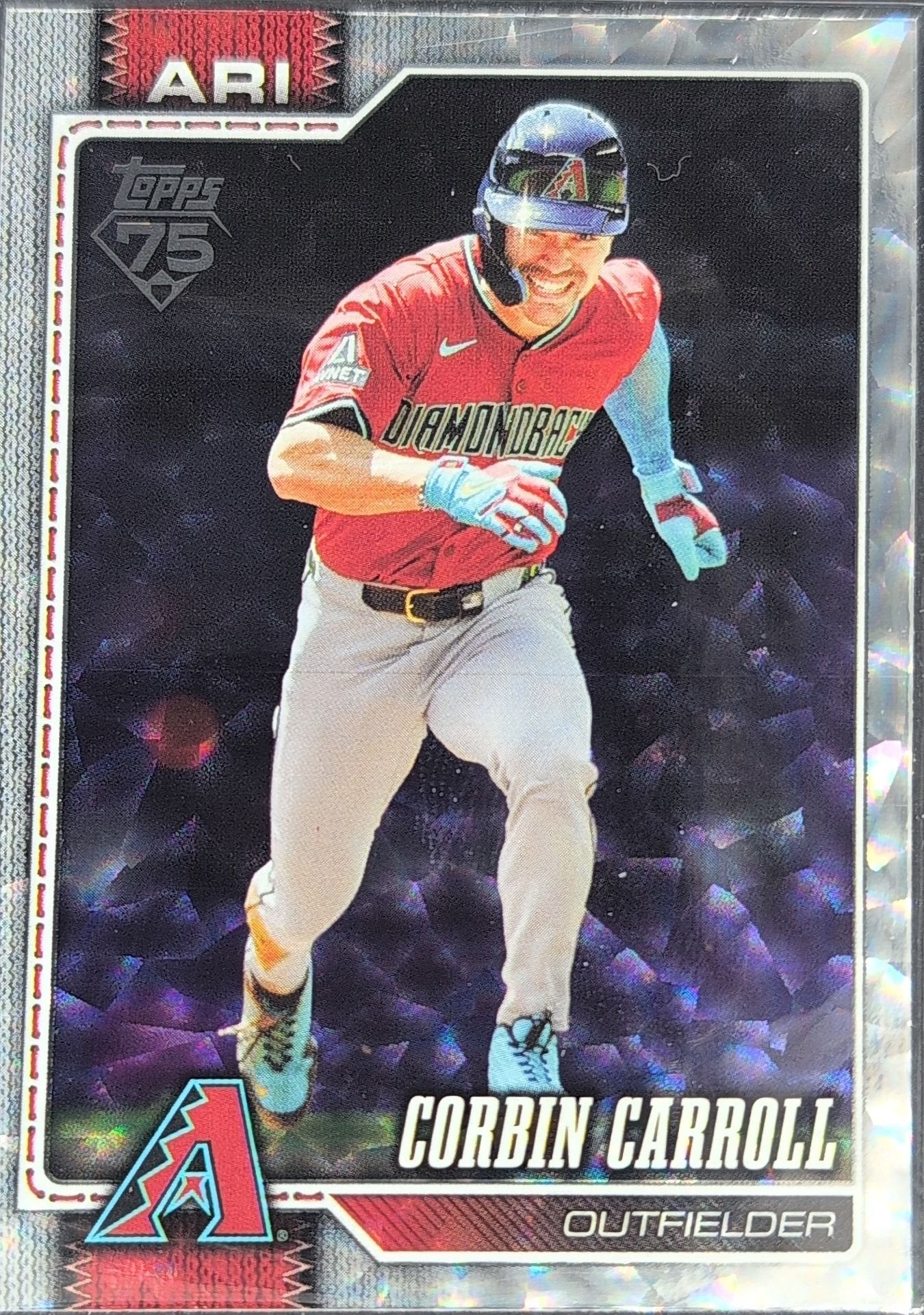 Corbin Carroll 2026 Topps #314 Diamante Foil Arizona Diamondbacks - front image