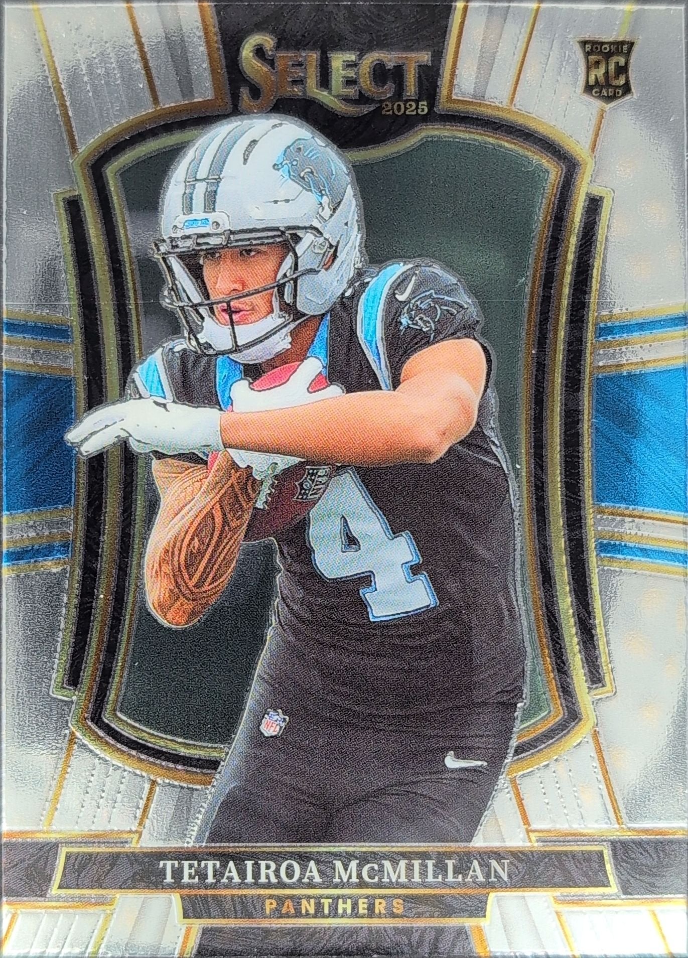 Tetairoa McMillan 2025 Panini Select #144 Rookie RC Carolina Panthers - front image