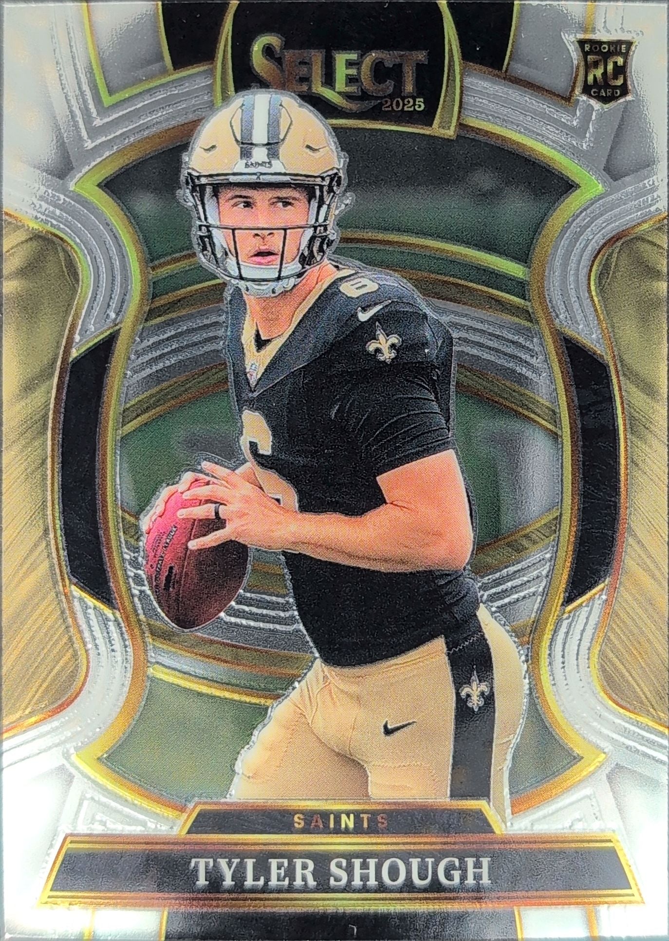 Tyler Shough 2025 Panini Select #41 New Orleans Saints