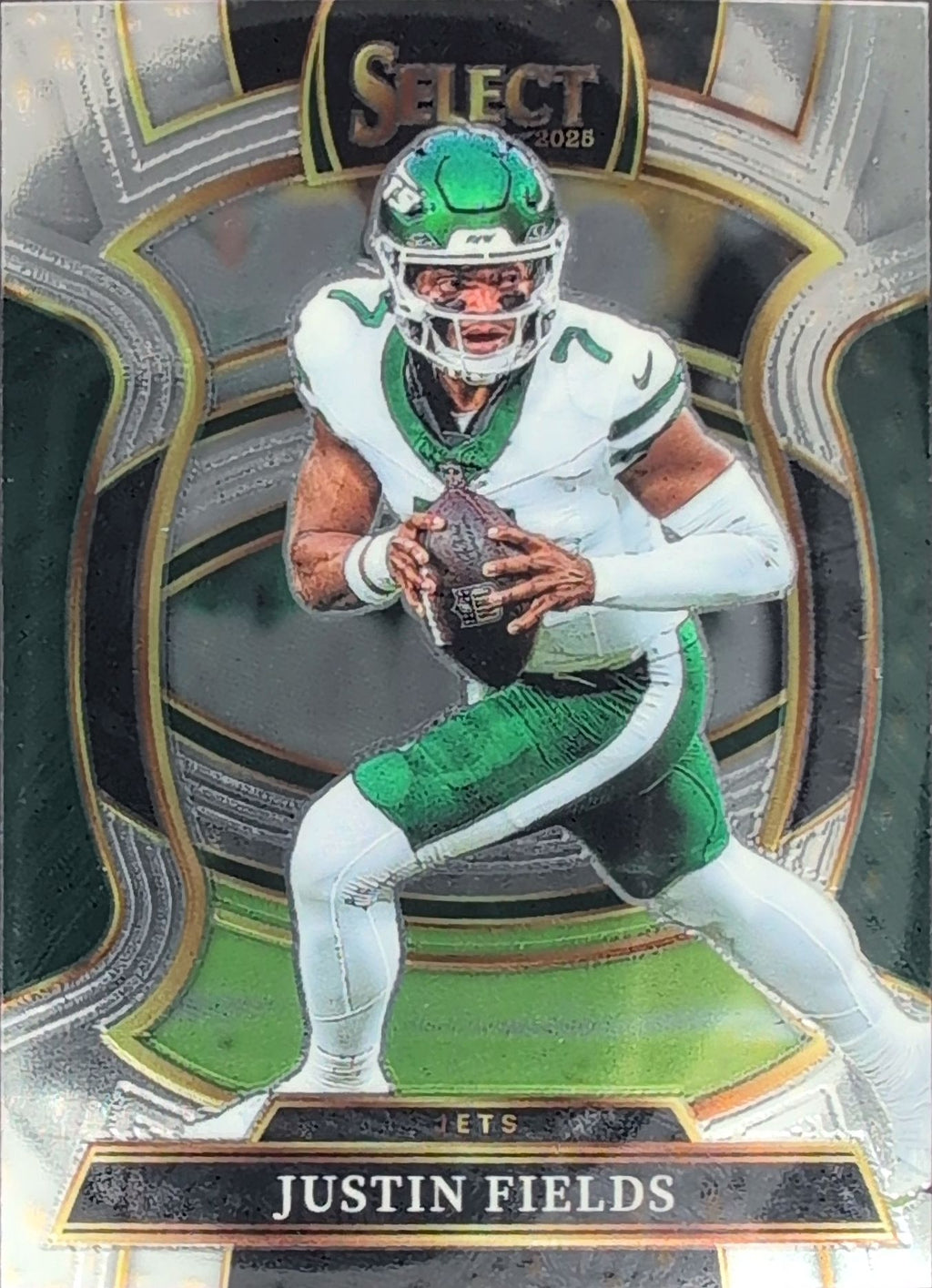 2025 Panini Select Justin Fields #75 New York Jets front