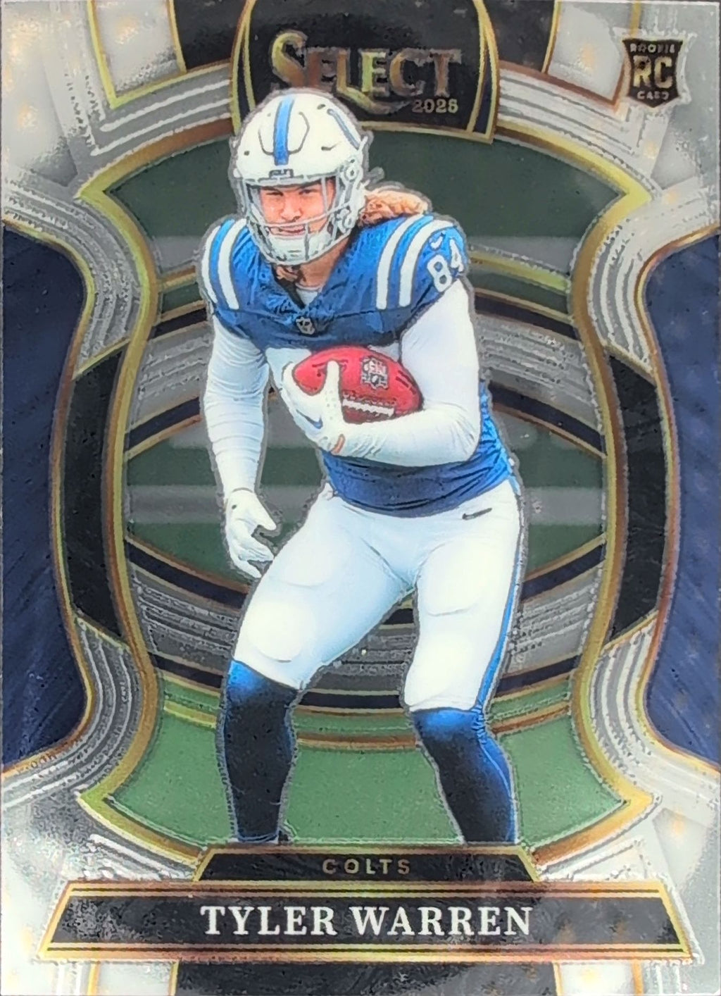 2025 Panini Select Tyler Warren #33 Indianapolis Colts front