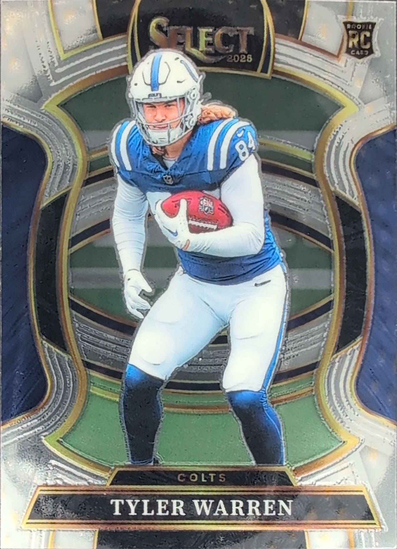 2025 Panini Select Tyler Warren #33 Indianapolis Colts front