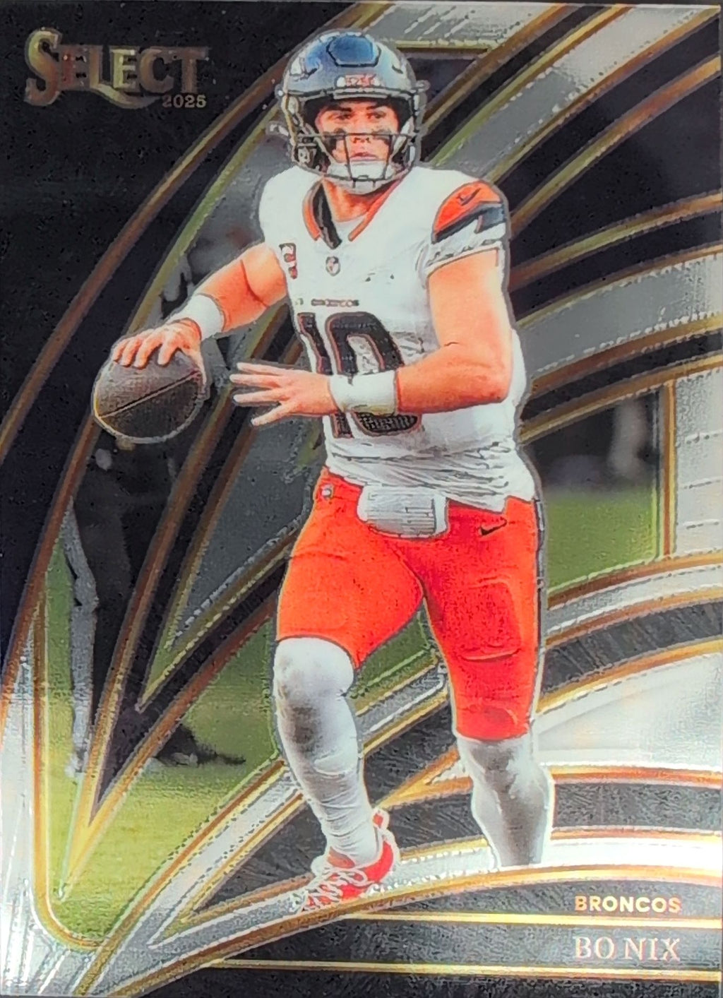 2025 Panini Select Bo Nix #211 Denver Broncos front