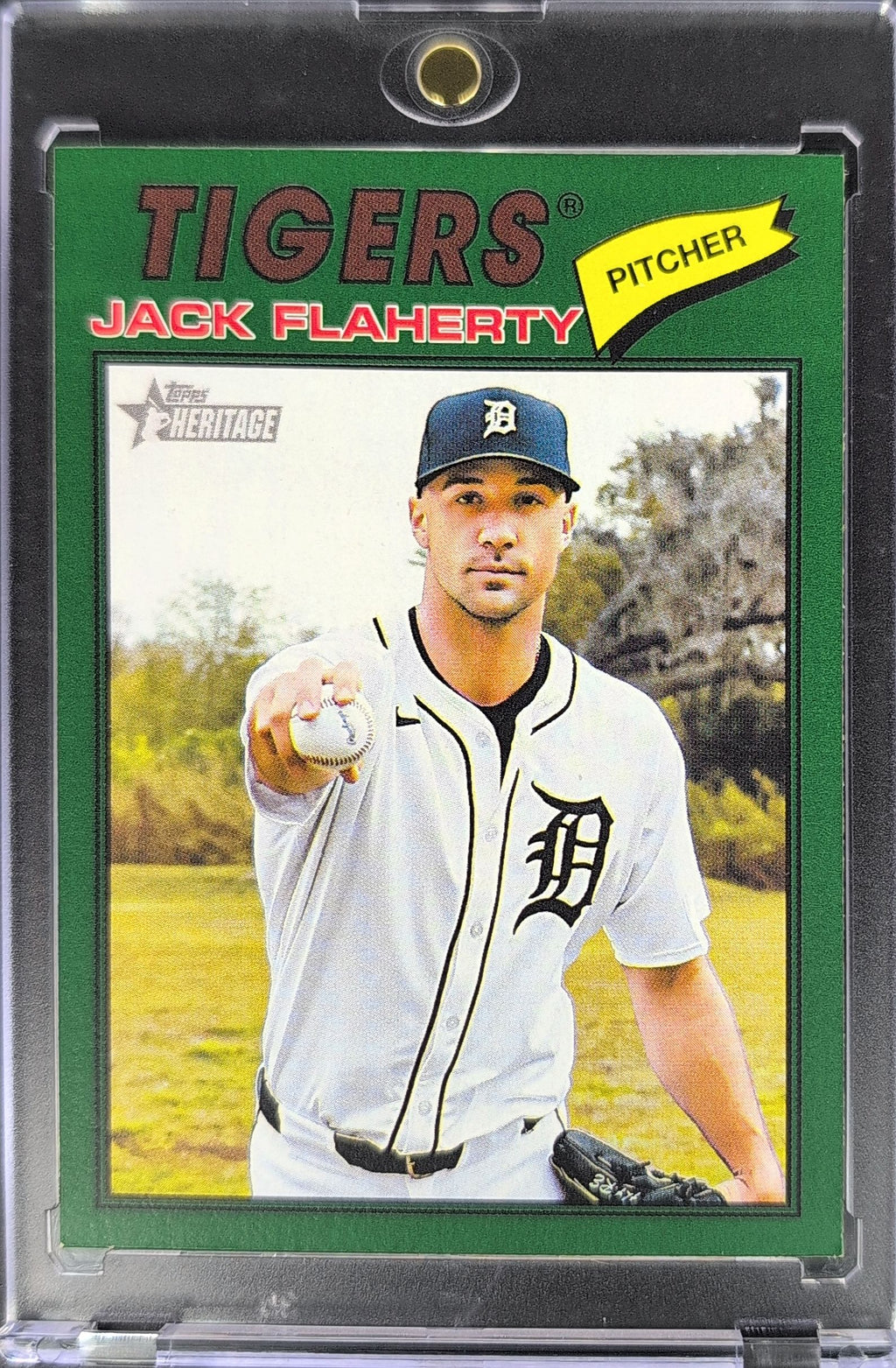 2026 Topps Heritage Jack Flaherty #204 Detroit Tigers front