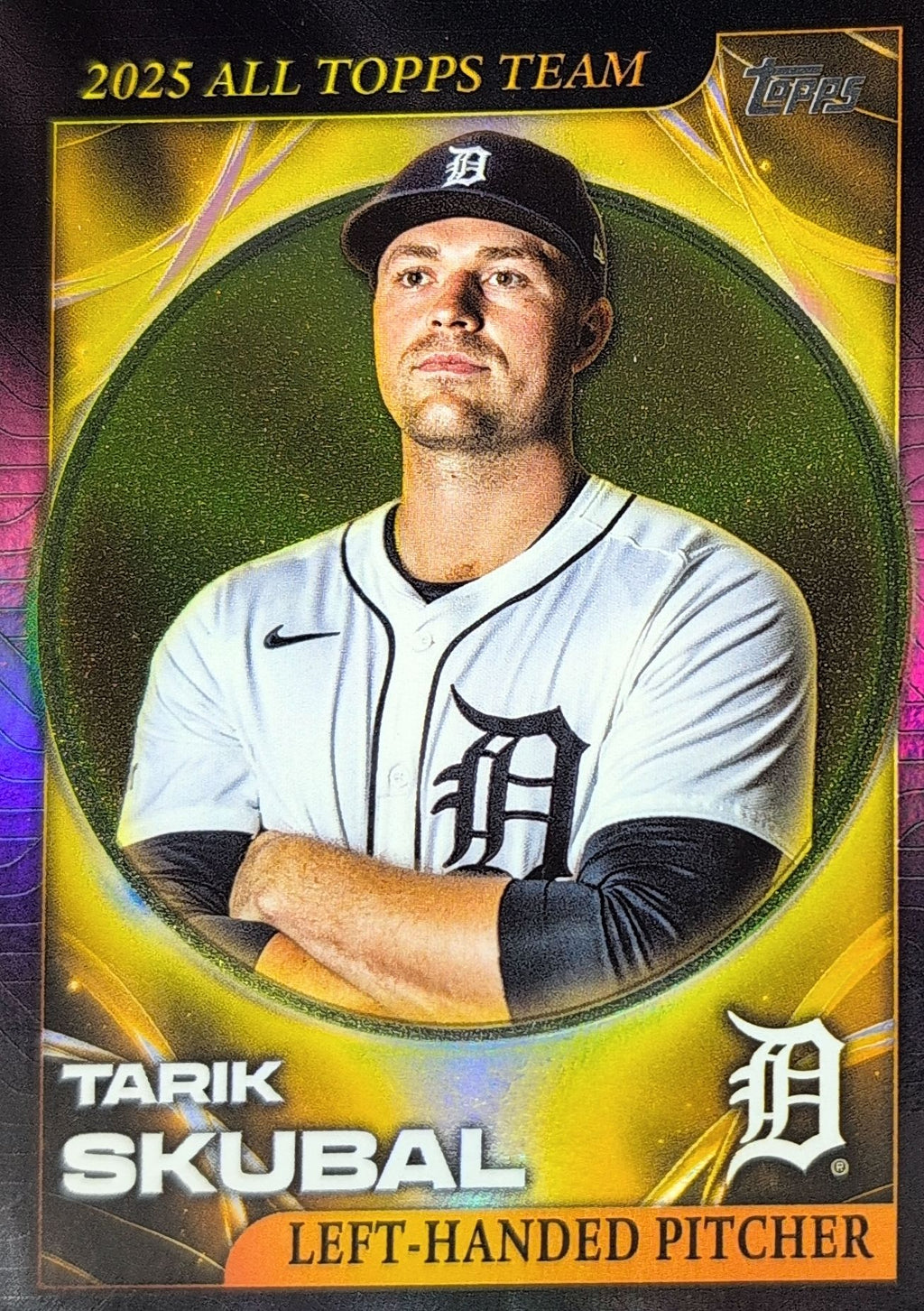 Tarik Skubal 2026 Topps #ATT-11 2025 All Topps Team Pink Foil Detroit Tigers