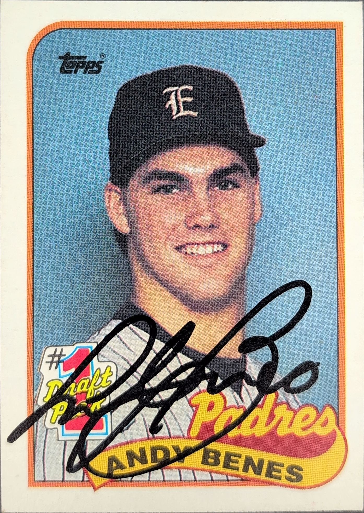 Andy Benes 1989 Topps #437 Rookie RC San Diego Padres - front image