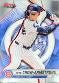2025 Bowman's Best Pete Crow-Armstrong #35 Refractors Chicago Cubs front