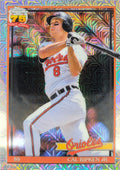 2026 Topps Cal Ripken Jr. #91C-63 1991 Topps Baseball 35th Anniversary Chrome (Series One) Baltimore Orioles front