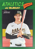 2026 Topps Heritage JJ Bleday #236 Dark Green Athletics front