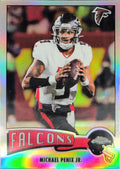 2025 Topps Chrome - 1975 Topps Refractor Michael Penix Jr. #1975-2 Atlanta Falcons front