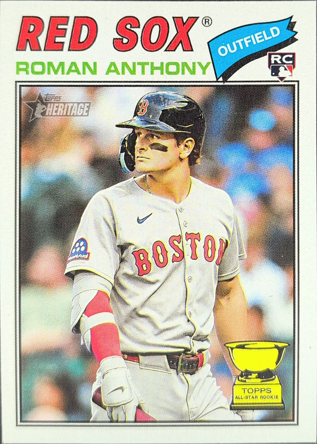 Roman Anthony 2026 Topps Heritage #86 Rookie Boston Red Sox