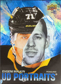 2025-26 Upper Deck Evgeni Malkin #P-21 UD Portraits Pittsburgh Penguins front