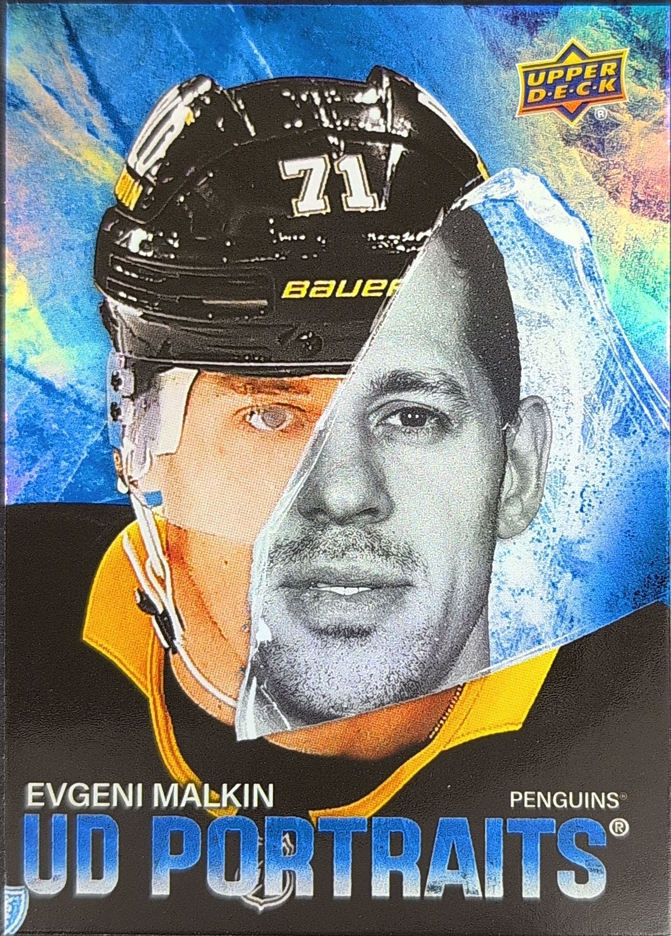 2025-26 Upper Deck Evgeni Malkin #P-21 UD Portraits Pittsburgh Penguins front