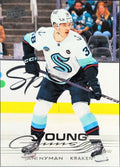 2025-26 Upper Deck Jani Nyman #209 RC Seattle Kraken front
