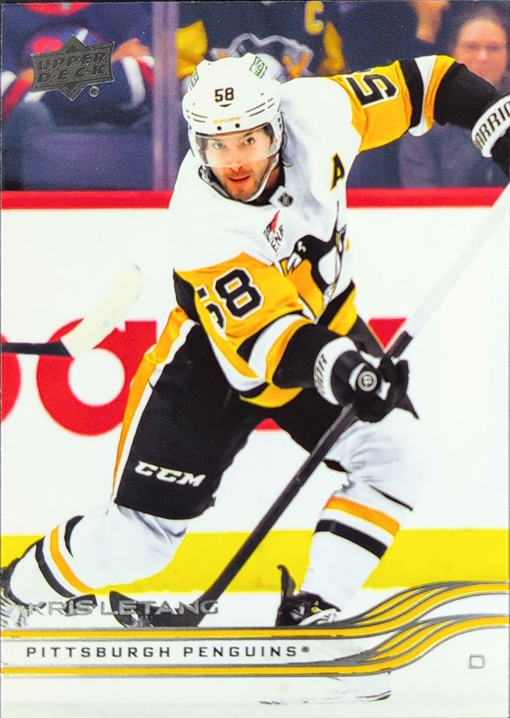 2025-26 Upper Deck Kris Letang #134 Pittsburgh Penguins front