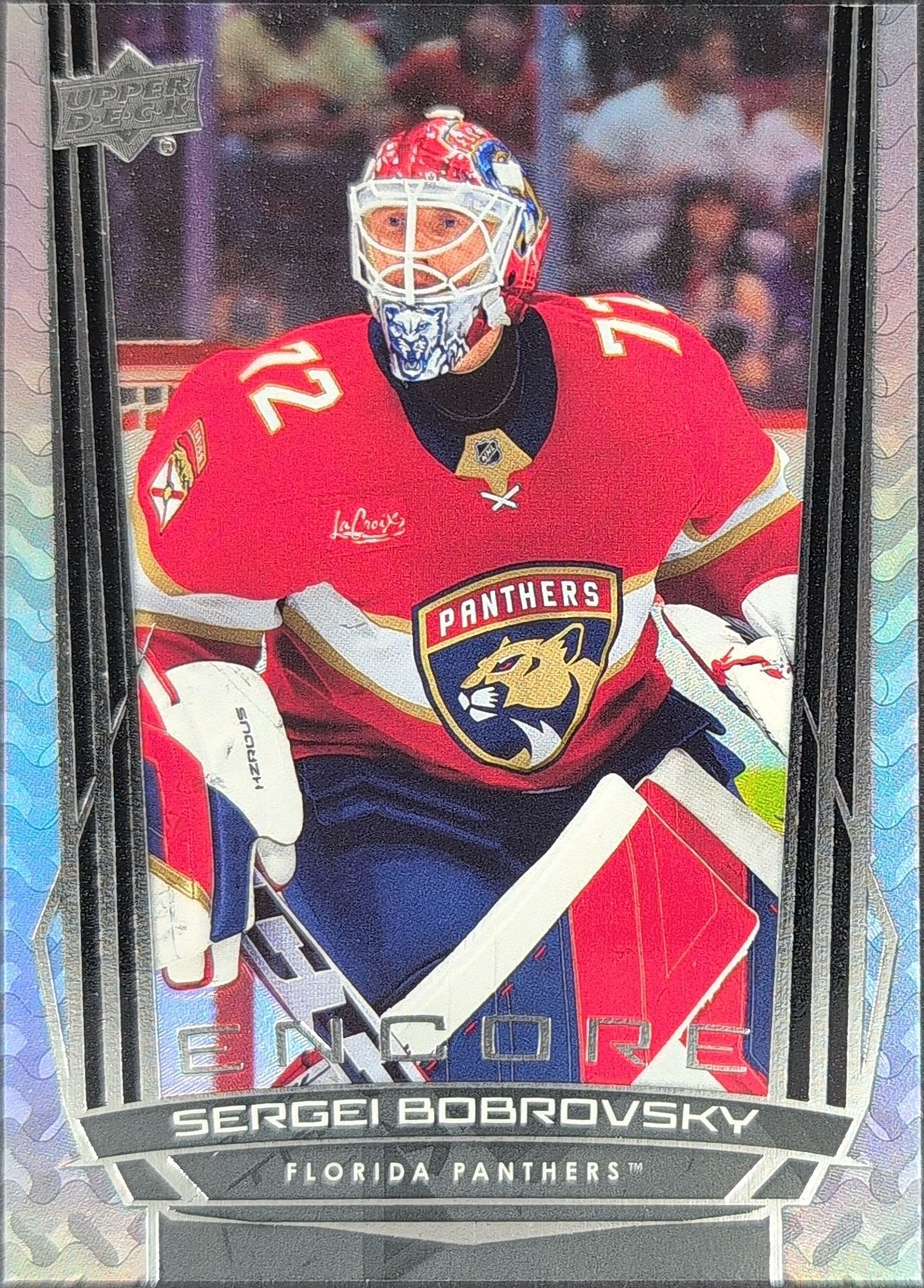 Sergei Bobrovsky 2025-26 Upper Deck #E-22 Encore Florida Panthers - front image