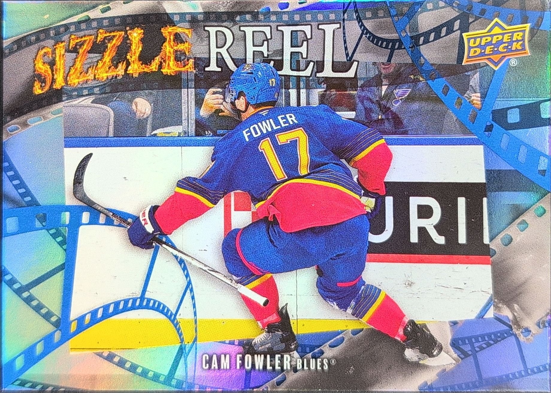 Cam Fowler 2025-26 Upper Deck #SR-21 Sizzle Reel St. Louis Blues - front image