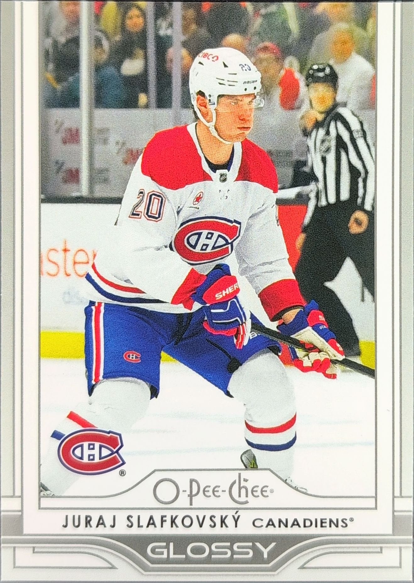 Juraj Slafkovsky 2025-26 Upper Deck #OG-2 O-Pee-Chee Glossy Montreal Canadiens - front image