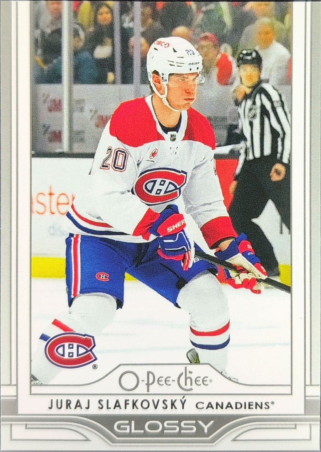 2025-26 Upper Deck Juraj Slafkovsky #OG-2 O-Pee-Chee Glossy Montreal Canadiens front