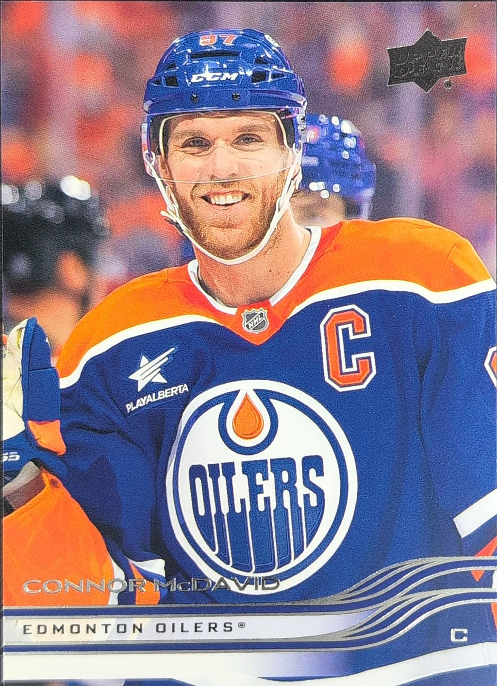 2025-26 Upper Deck Connor McDavid #63 Edmonton Oilers front