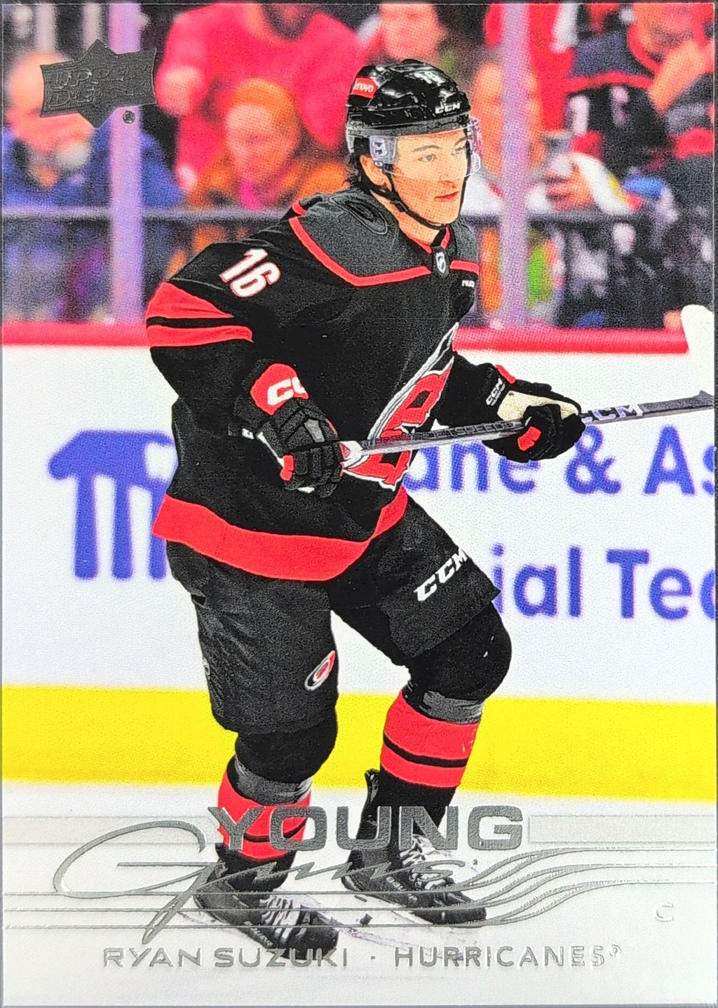 2025-26 Upper Deck Ryan Suzuki #214 RC Carolina Hurricanes front