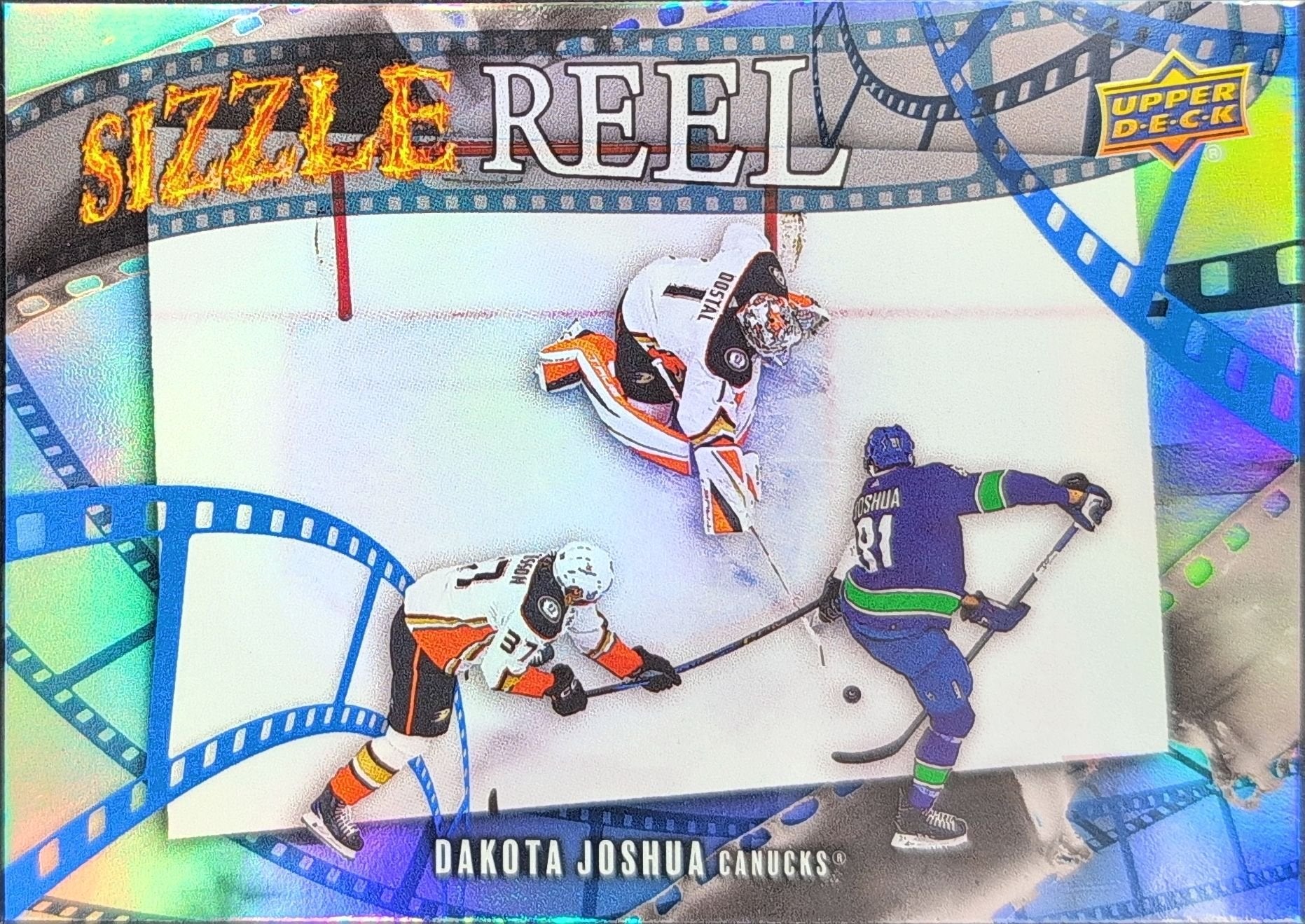 Dakota Joshua 2025-26 Upper Deck #SR-13 Sizzle Reel Vancouver Canucks - front image