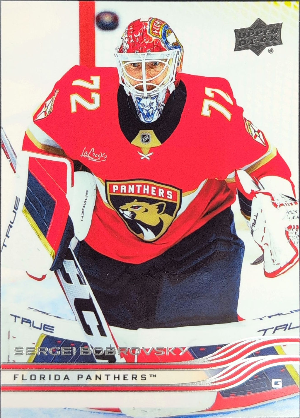 2025-26 Upper Deck Sergei Bobrovsky #74 Florida Panthers front