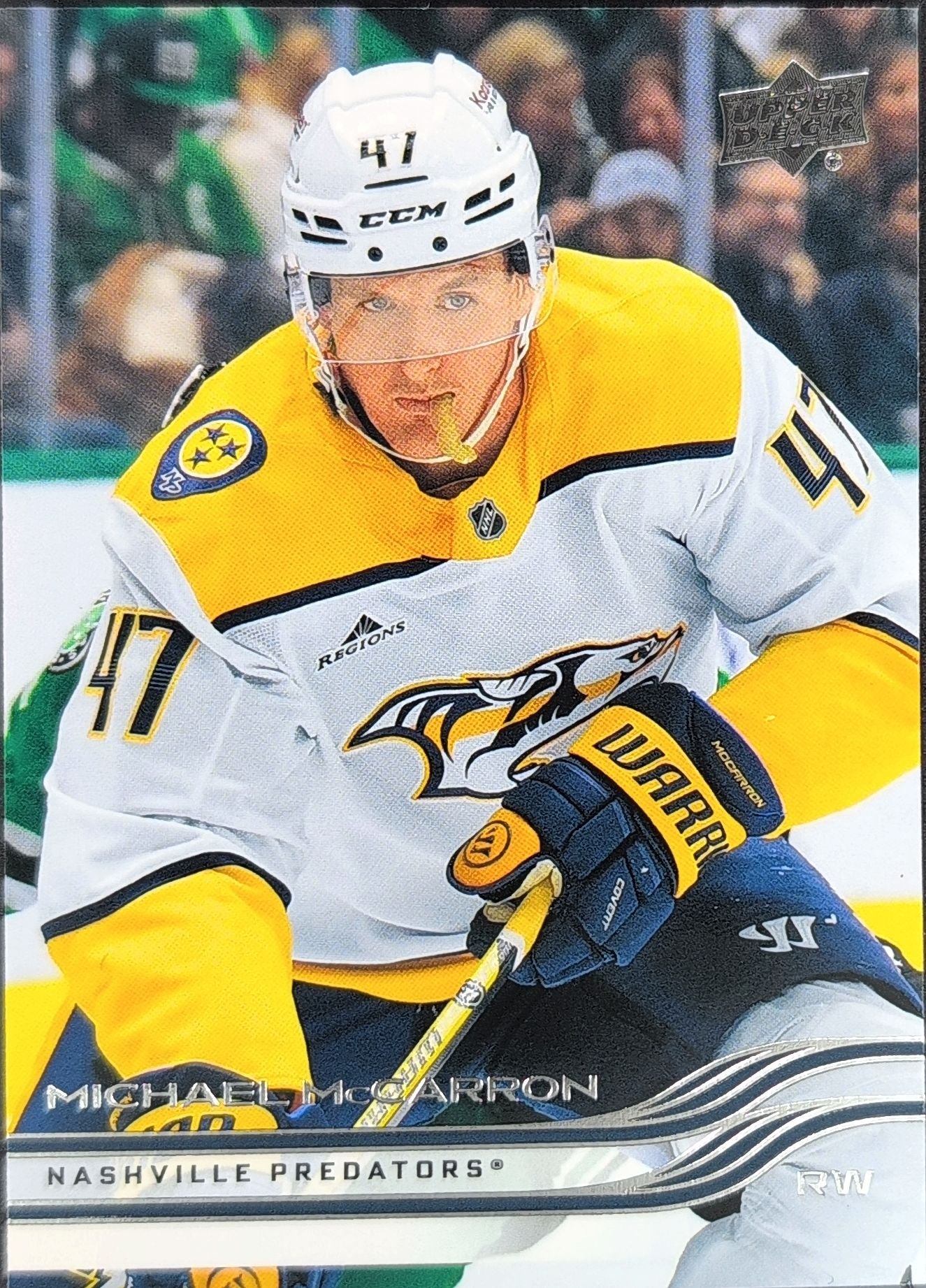 2025-26 Upper Deck Michael McCarron #97 Nashville Predators front