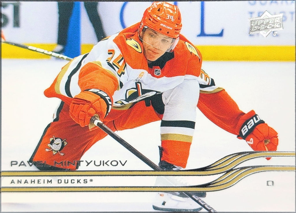2025-26 Upper Deck Pavel Mintyukov #3 Anaheim Ducks front