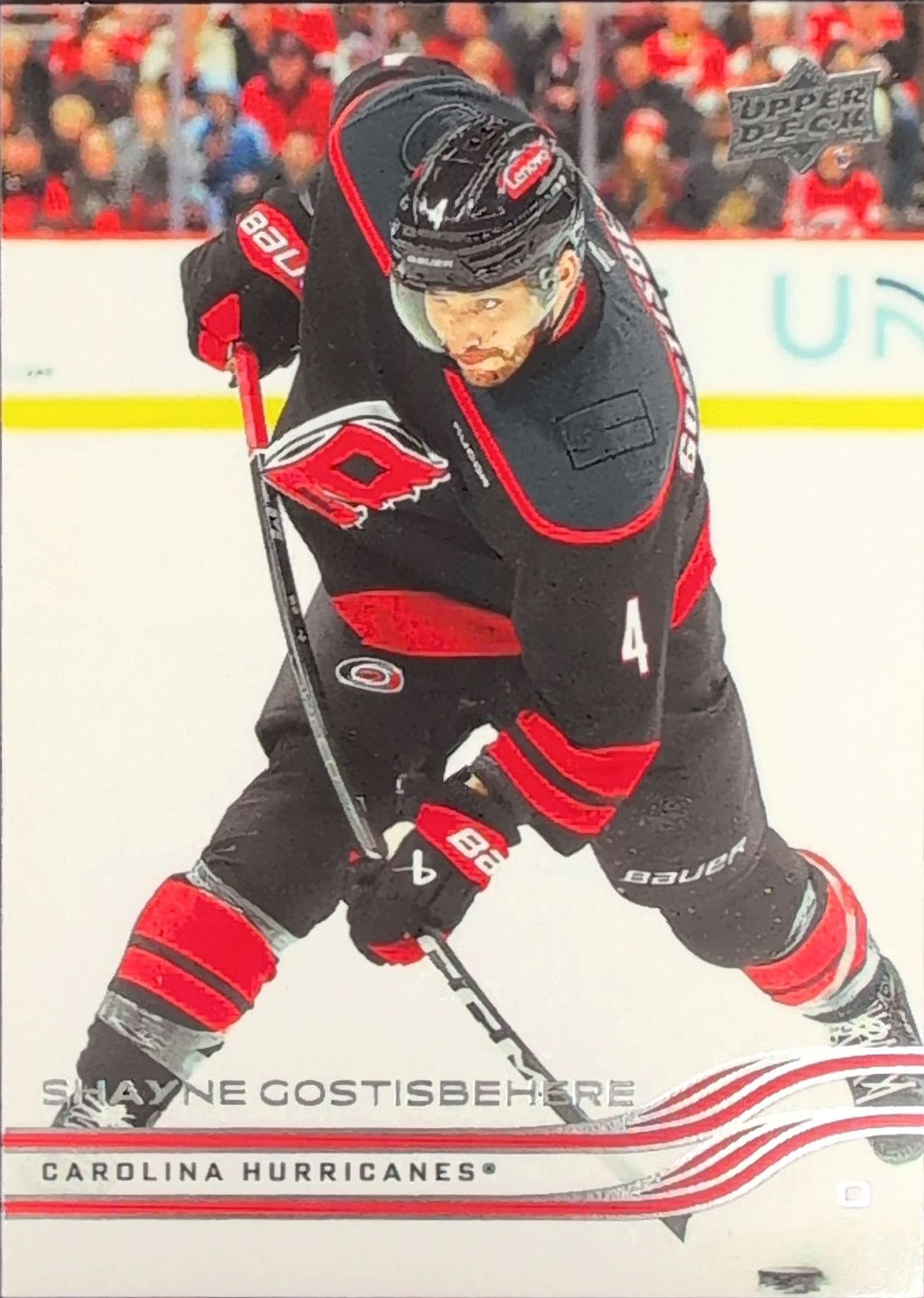 2025-26 Upper Deck Shayne Gostisbehere #26 Carolina Hurricanes front
