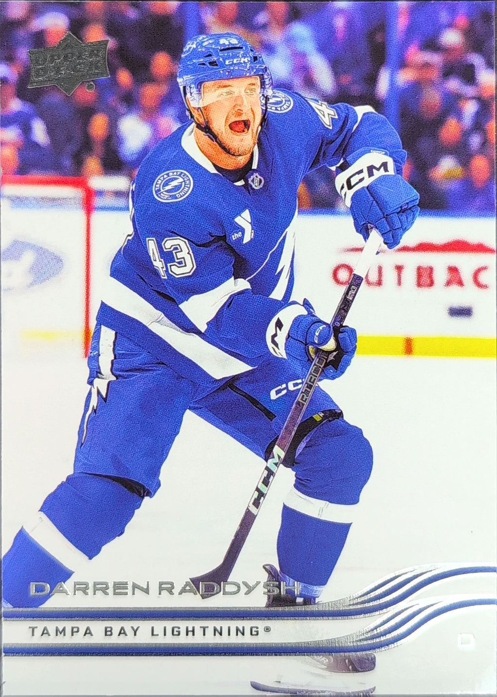 2025-26 Upper Deck Darren Raddysh #156 Tampa Bay Lightning front