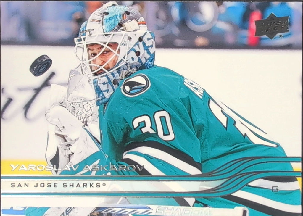 2025-26 Upper Deck Yaroslav Askarov #137 San Jose Sharks front